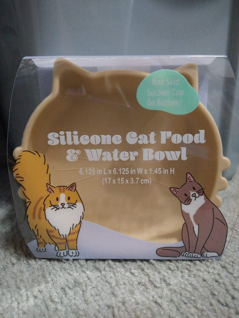 Silicone Cat Food/Water Bowl